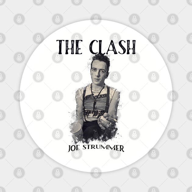 Joe Strummer Magnet by Yopi